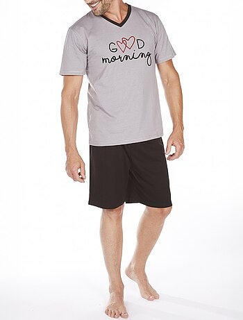 Pijama Corto Algodón - Pack de 2