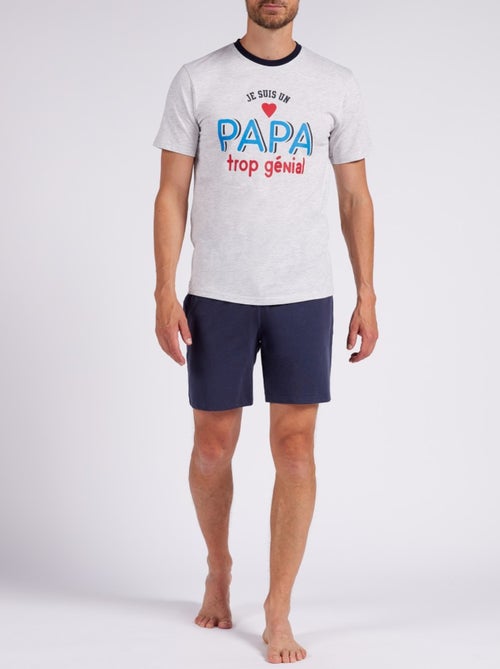 Pijama Corto ALGODÓN - Kiabi Pijama Corto ALGODÓN - Kiabi