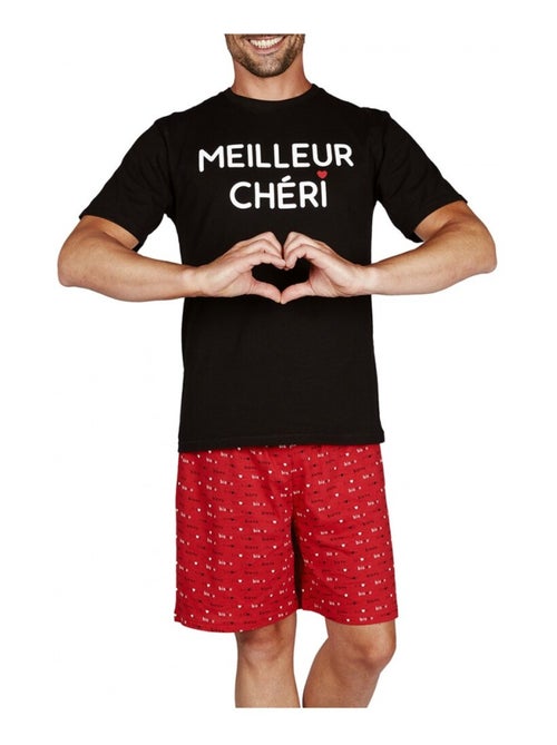 Pijama Corto ALGODÓN - Kiabi Pijama Corto ALGODÓN - Kiabi