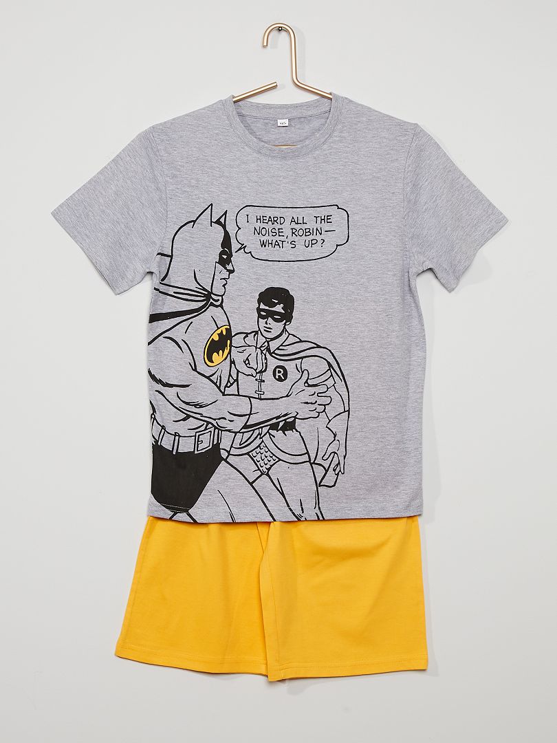 Pijama corto 'Batman' de 'DC Comics' gris - Kiabi
