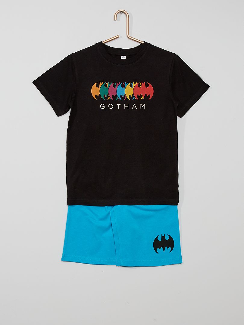 Pijama corto 'Batman' negro/azul - Kiabi