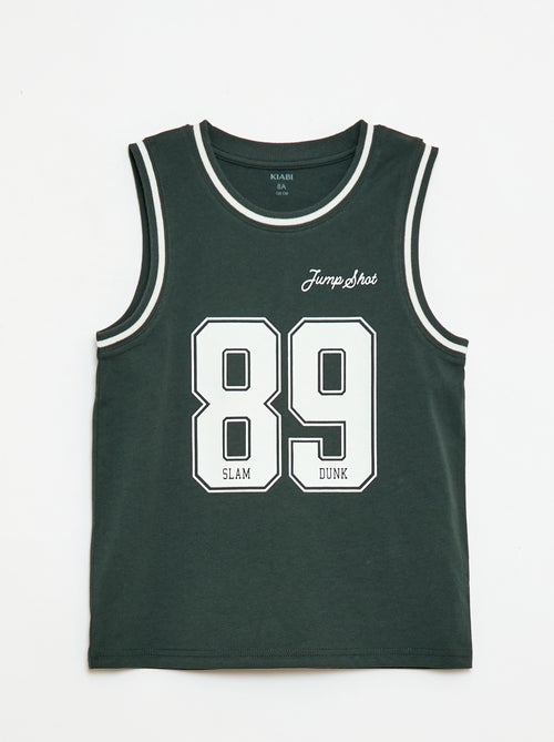 Pijama corto camiseta de tirantes + pantalón corto - Pack de 2 - Kiabi