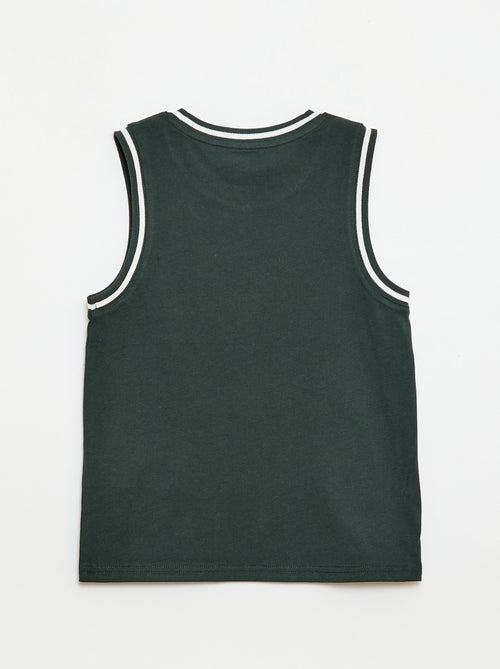 Pijama corto camiseta de tirantes + pantalón corto - Pack de 2 - Kiabi