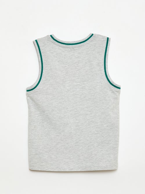 Pijama corto camiseta de tirantes + pantalón corto - Pack de 2 - Kiabi