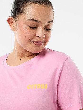 Pijama corto camiseta + pantalón corto - 2 piezas