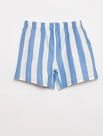 Pijama corto camiseta + pantalón corto 'Bluey' - 2 piezas