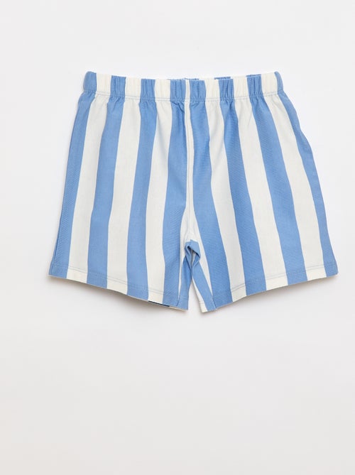 Pijama corto camiseta + pantalón corto 'Bluey' - 2 piezas - Kiabi