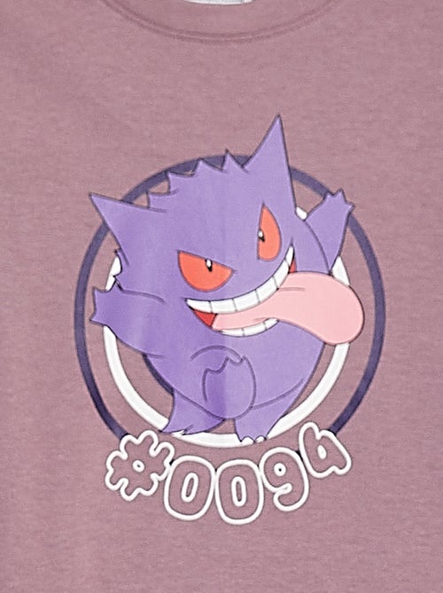 Pijama corto camiseta + Pantalón corto 'Pokémon' - 2 piezas - Kiabi