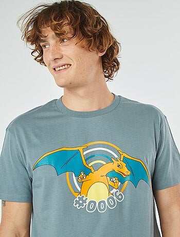 Pijama corto camiseta + pantalón corto 'Pokémon' - 2 piezas