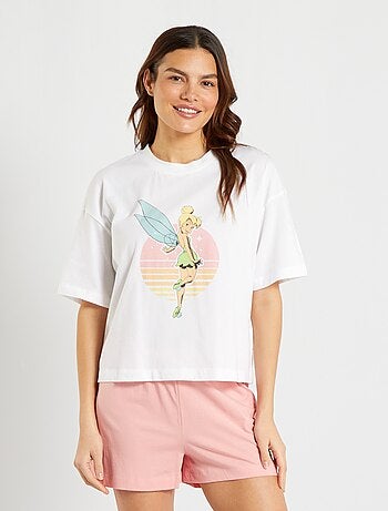 Pijama corto camiseta + short 'Campanilla' 'Disney' - 2 piezas - Kiabi