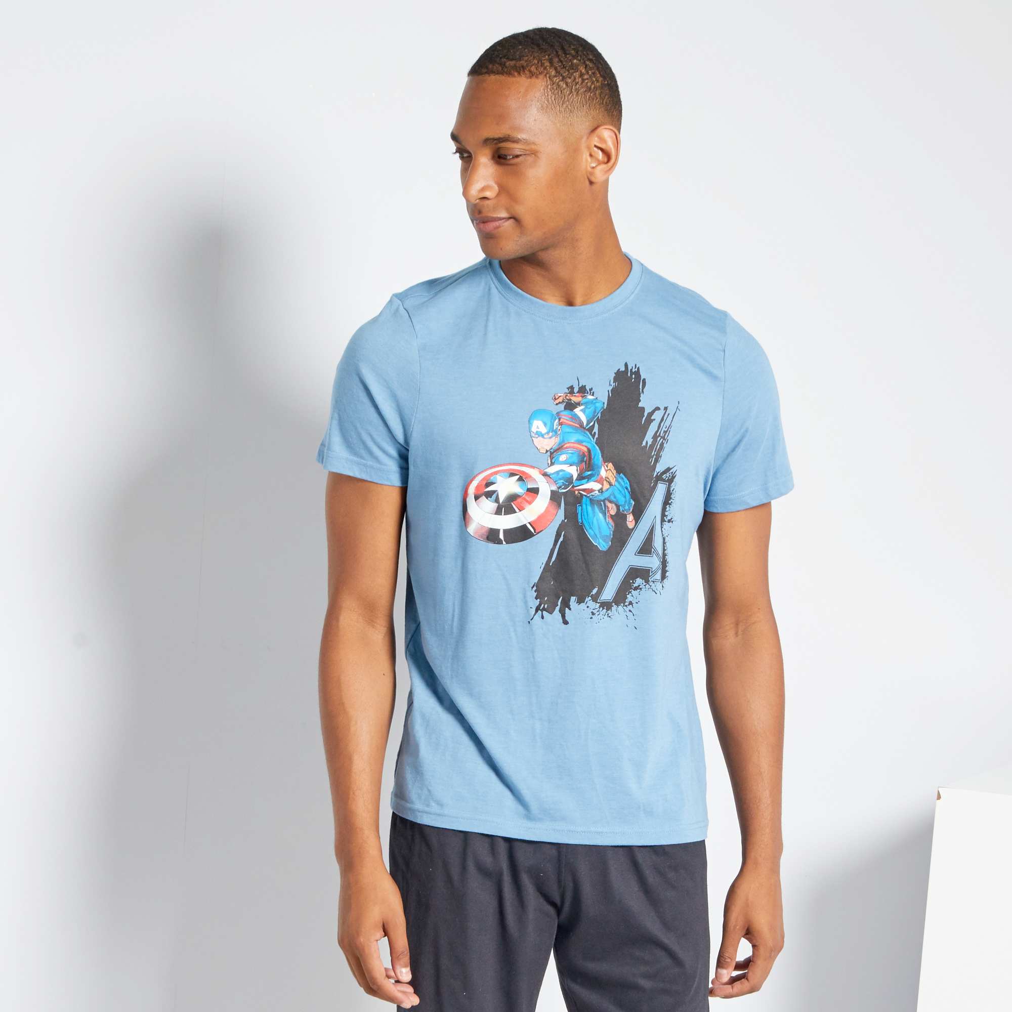 pijama capitan america hombre