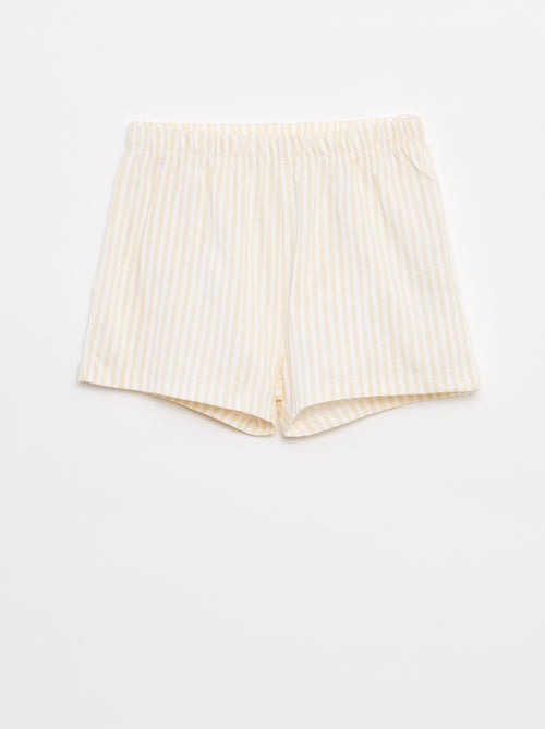 Pijama corto con camiseta de tirantes + pantalón corto 'Disney' - 2 piezas - Kiabi