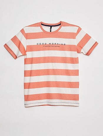 Pijama corto con camiseta + Pantalón corto - 2 piezas