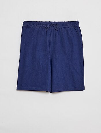 Pijama corto con camiseta + Pantalón corto - 2 piezas