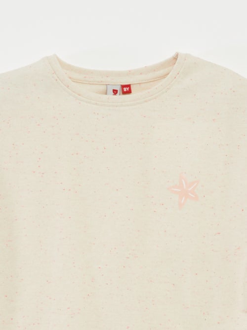 Pijama corto con camiseta + pantalón corto - 2 piezas - Kiabi