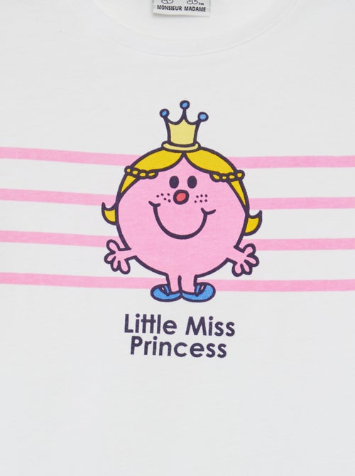 Pijama corto con camiseta + Pantalón corto - 2 piezas - Kiabi