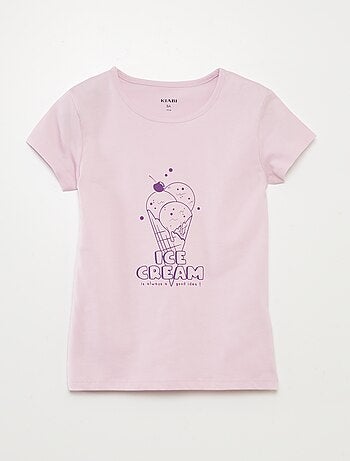 Pijama corto con camiseta + short - 2 piezas