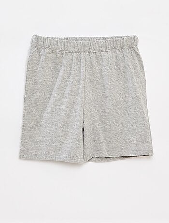 Pijama corto con camiseta sin mangas + pantalón corto - 2 piezas