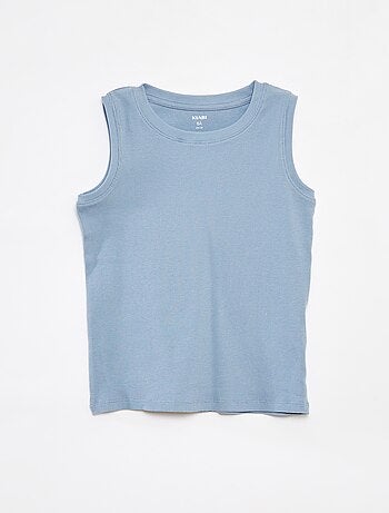 Pijama corto con camiseta sin mangas + pantalón corto - 2 piezas