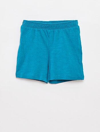 Pijama corto con camiseta sin mangas + pantalón corto - 2 piezas