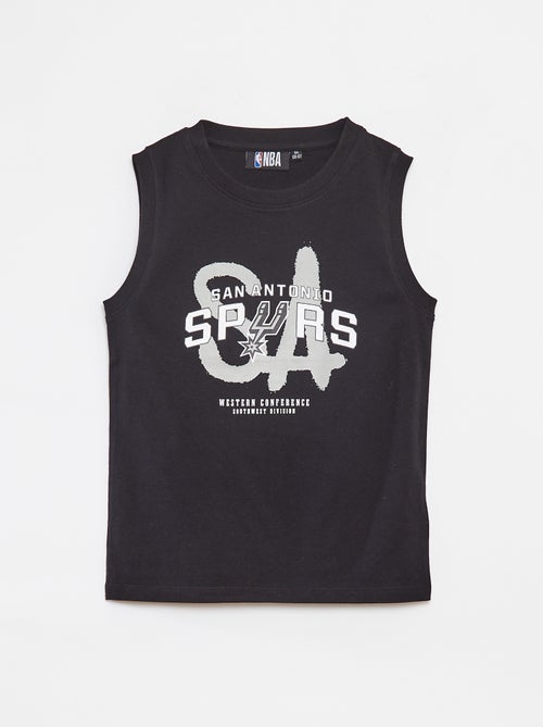 Pijama corto con camiseta sin mangas + pantalón corto - 2 piezas - Kiabi