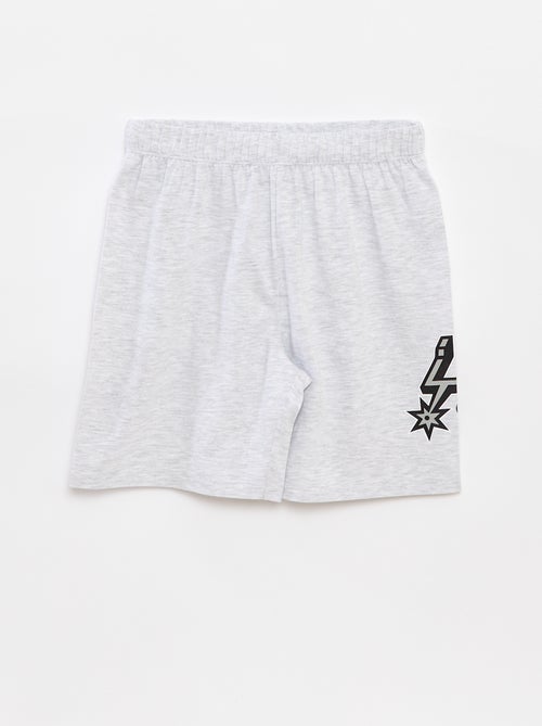 Pijama corto con camiseta sin mangas + pantalón corto - 2 piezas - Kiabi