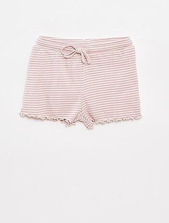 Pijama corto con camiseta sin mangas + pantalón corto - 2 piezas