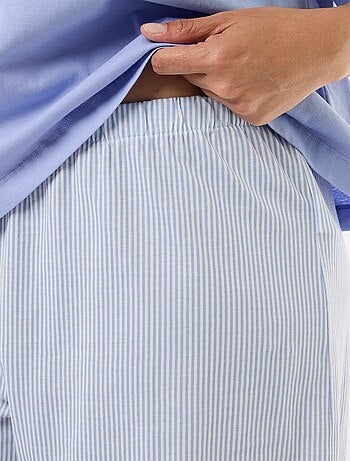 Pijama corto con estampado - 2 piezas