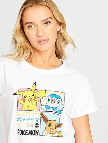 Pijama corto con estampado de 'Pokemon' - 2 piezas