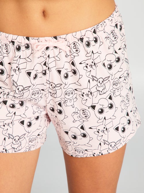 Pijama corto con estampado de 'Pokemon' - 2 piezas - Kiabi