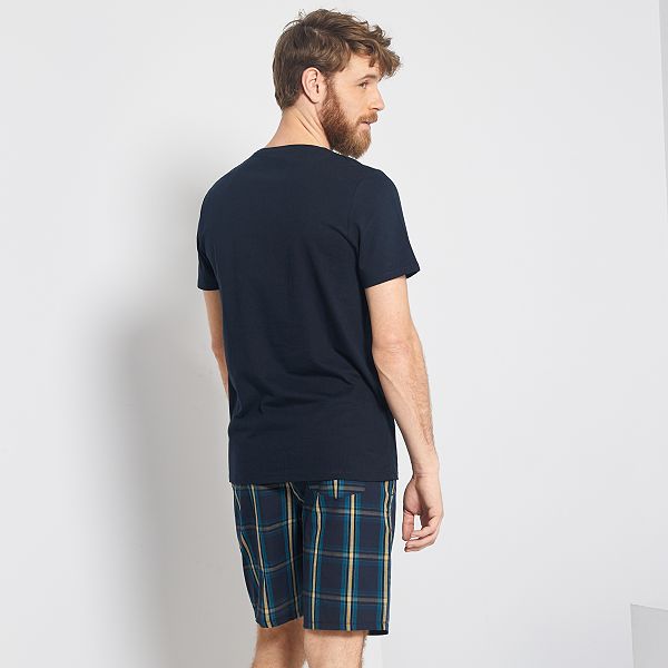 pijama corto hombre kiabi