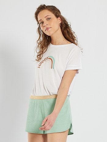 Conjuntos de Pijamas cortos para mujer - - Kiabi