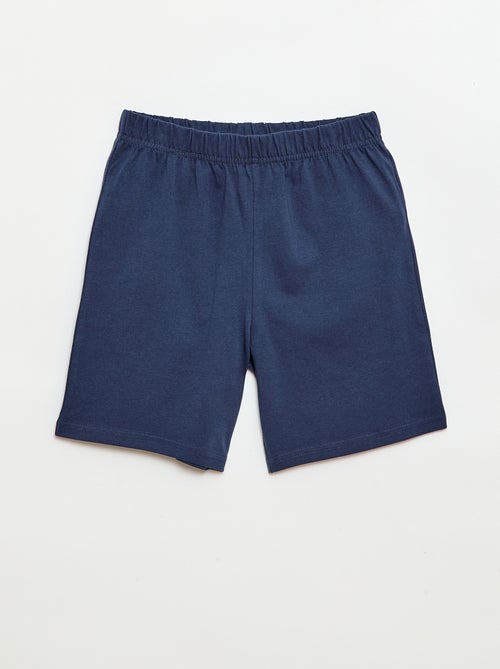 Pijama corto de 2 piezas: camiseta de tirantes y pantalón corto - Kiabi Pijama corto de 2 piezas: camiseta de tirantes y pantalón corto - Kiabi