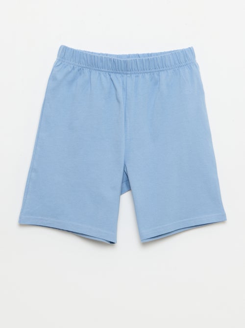 Pijama corto de 2 piezas: camiseta de tirantes y pantalón corto - Kiabi Pijama corto de 2 piezas: camiseta de tirantes y pantalón corto - Kiabi