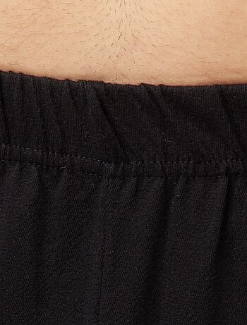 Pijama corto de 2 piezas con mensaje