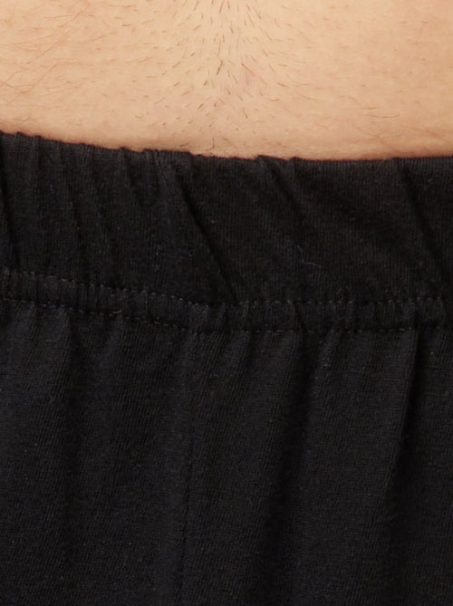 Pijama corto de 2 piezas con mensaje - Kiabi