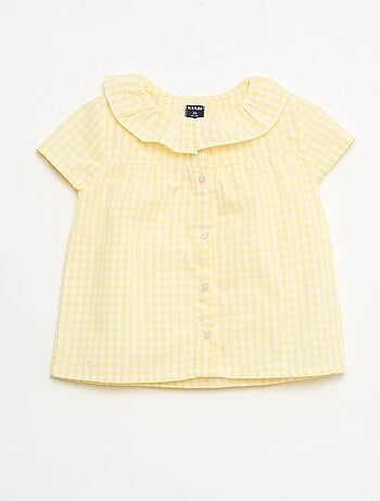 Pijama corto de 2 piezas en algodón