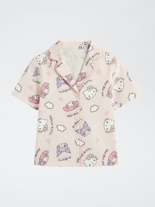 Pijama corto de 2 piezas en punto de algodón 'Hello Kitty' - Kiabi
