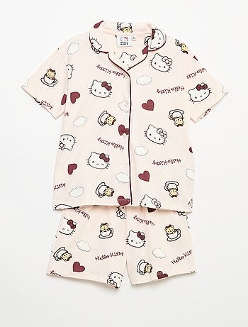 Pijama corto de 2 piezas 'Hello Kitty'