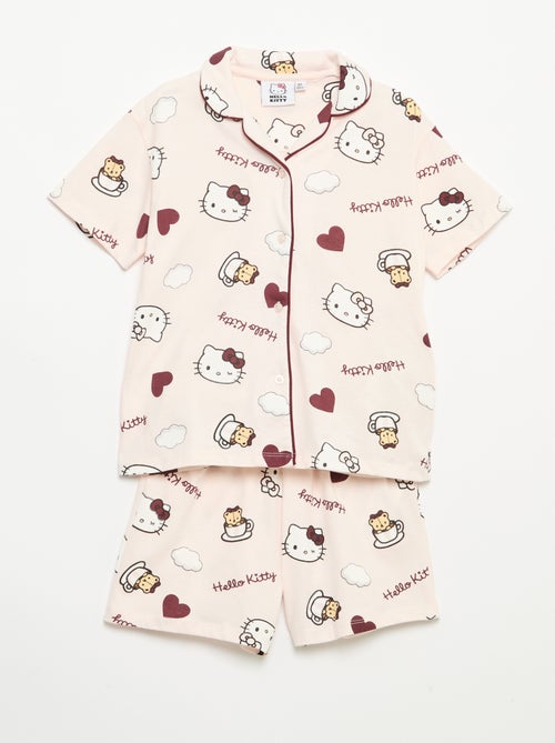 Pijama corto de 2 piezas 'Hello Kitty' - Kiabi