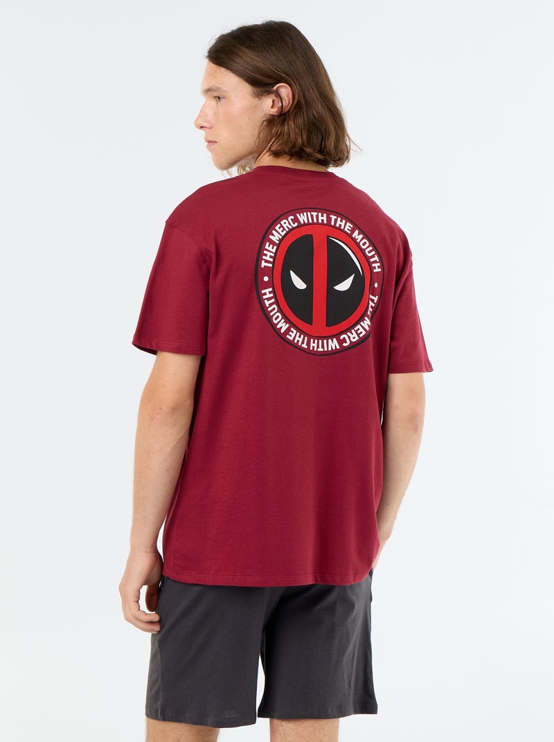 Pijama corto de 2 piezas 'Marvel' Rojo - Kiabi