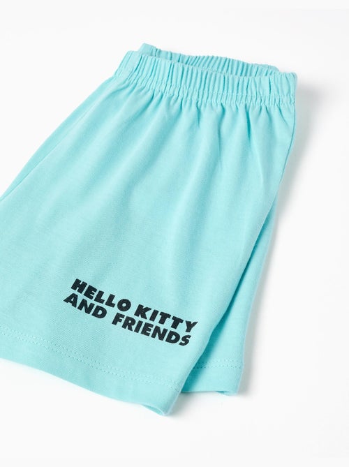 Pijama corto de algodón con estampado de Hello Kitty - Kiabi