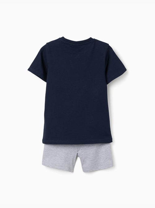 Pijama corto de algodón con estampado de Mario Kart - Kiabi