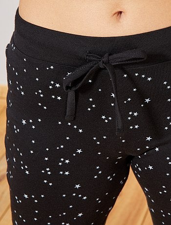 Pijama corto de algodón orgánico - Kiabi