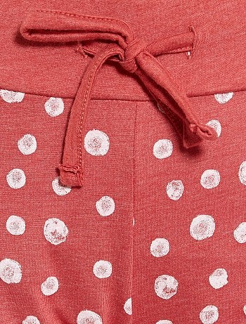 Pijama corto de algodón orgánico - Kiabi