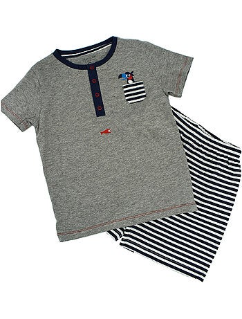 Pijama corto de jersey Moussaillon 'DOO&BO'