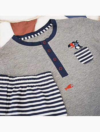 Pijama corto de jersey Moussaillon 'DOO&BO'