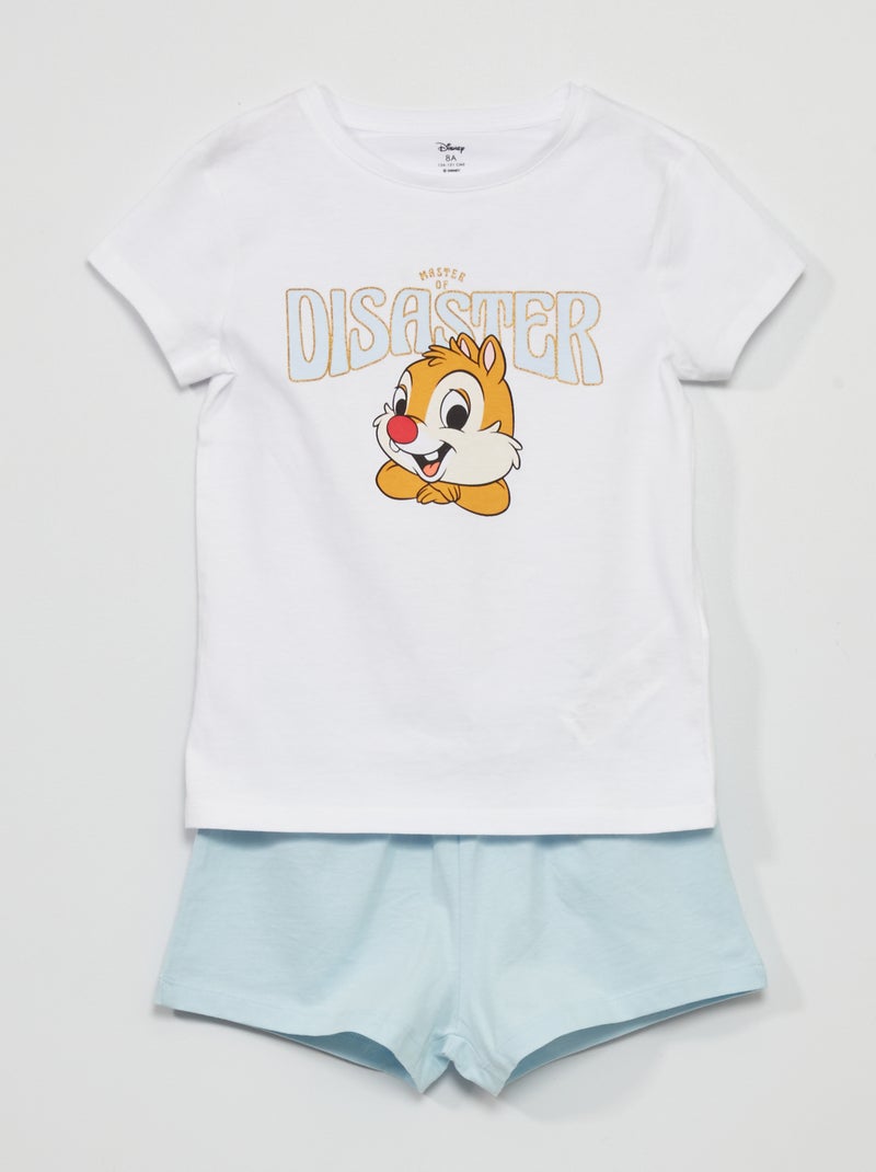 Pijama corto 'Disney' 2 piezas BLANCO - Kiabi