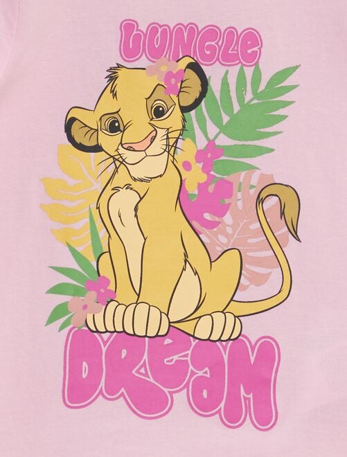 Pijama Rey Leon Niña Pijama Divertido De León Durmiendo Camiseta