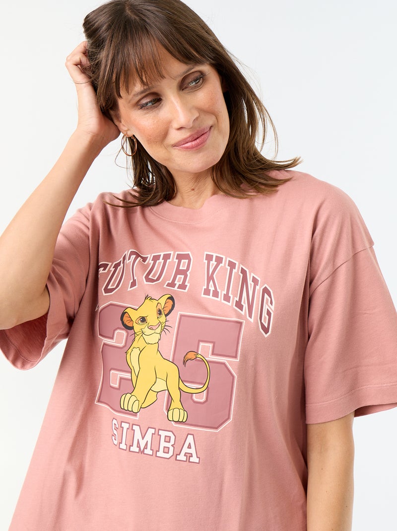 Pijama corto 'El Rey León' - 2 piezas Rosa - Kiabi